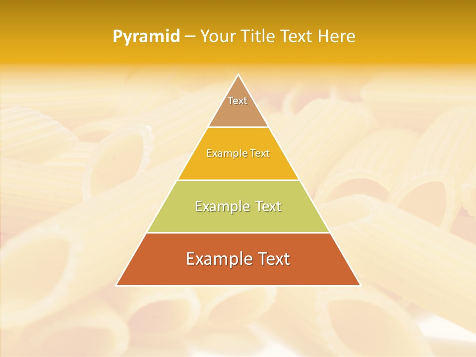 Uncooked Lunch Eat PowerPoint Template