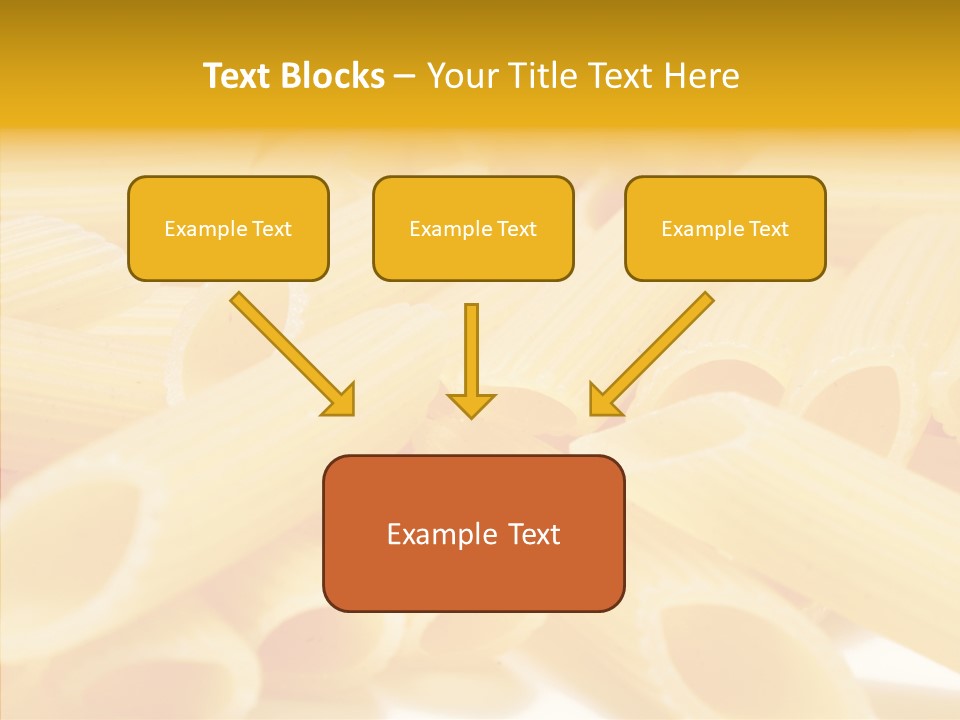 Uncooked Lunch Eat PowerPoint Template