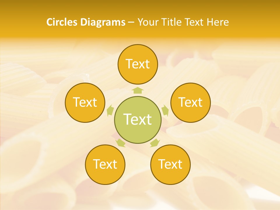 Uncooked Lunch Eat PowerPoint Template