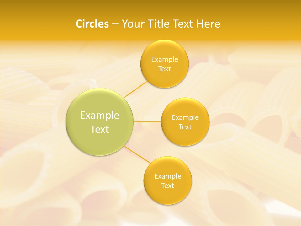 Uncooked Lunch Eat PowerPoint Template