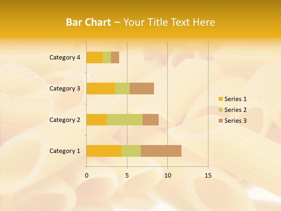 Uncooked Lunch Eat PowerPoint Template