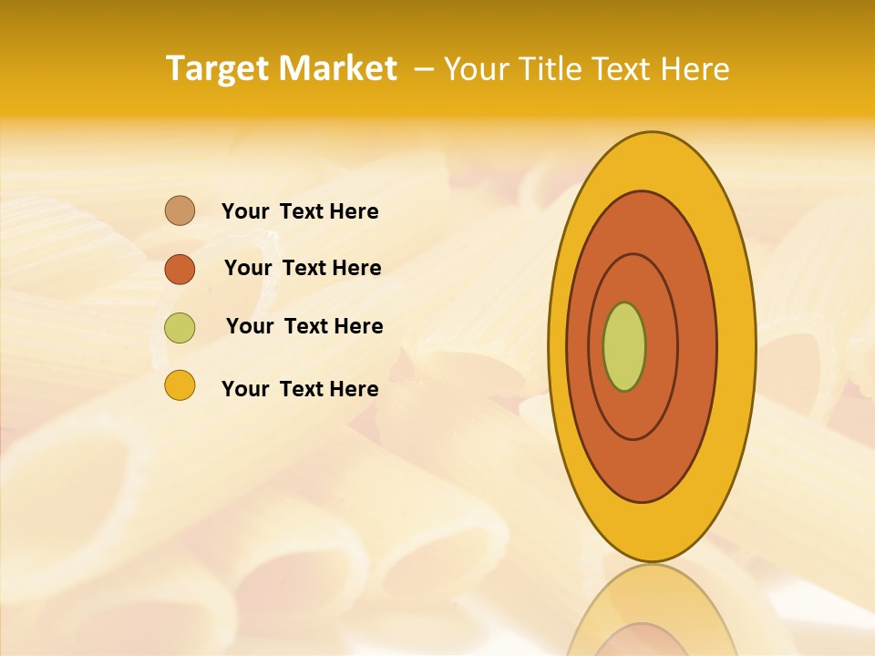 Uncooked Lunch Eat PowerPoint Template