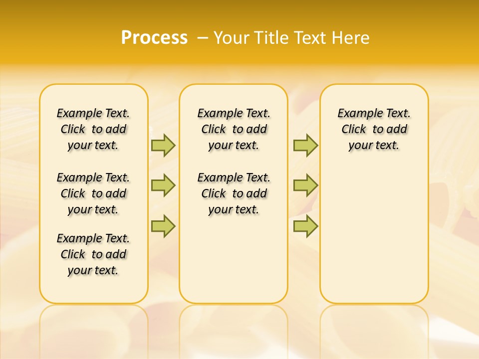 Uncooked Lunch Eat PowerPoint Template