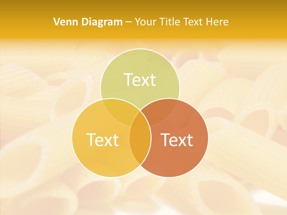 Uncooked Lunch Eat PowerPoint Template