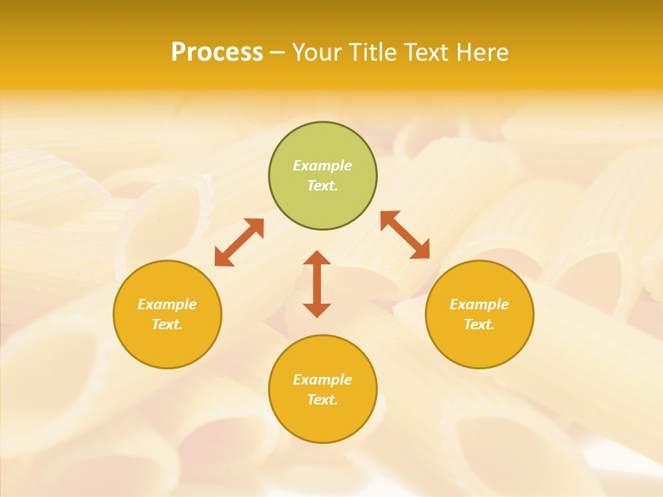 Uncooked Lunch Eat PowerPoint Template