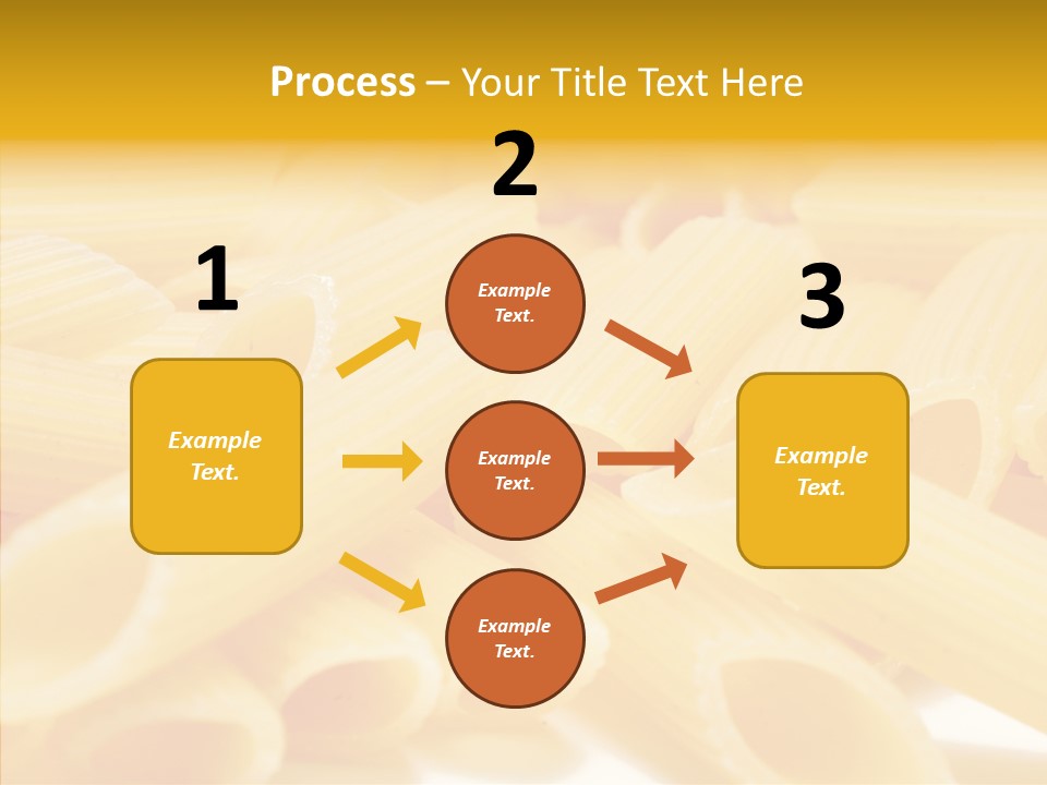 Uncooked Lunch Eat PowerPoint Template
