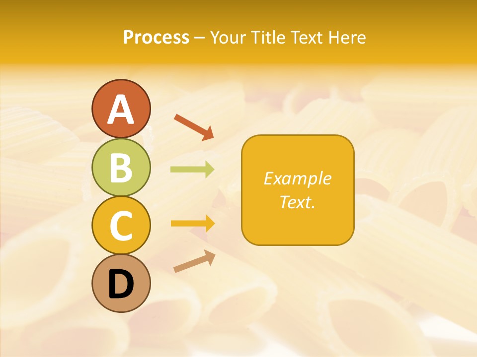 Uncooked Lunch Eat PowerPoint Template