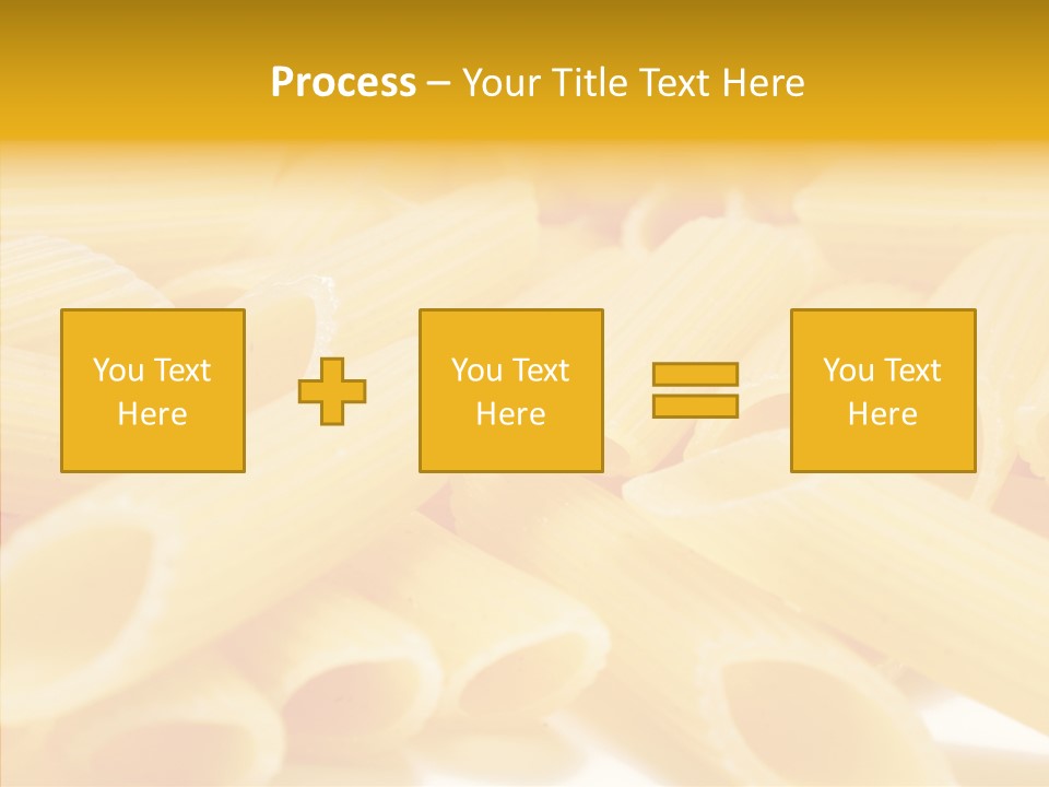 Uncooked Lunch Eat PowerPoint Template