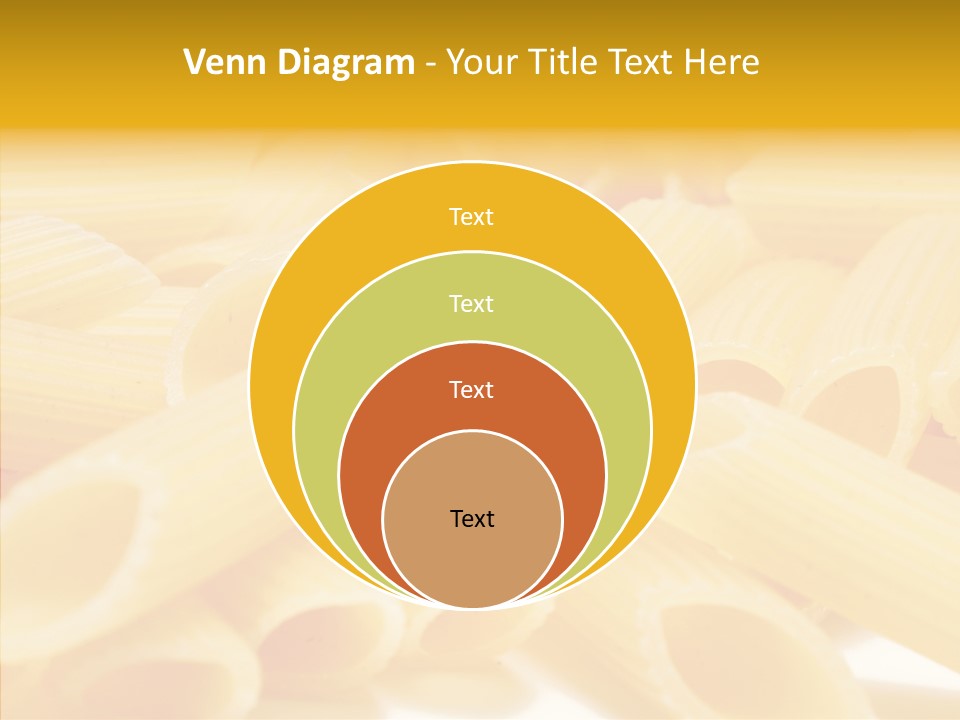 Uncooked Lunch Eat PowerPoint Template