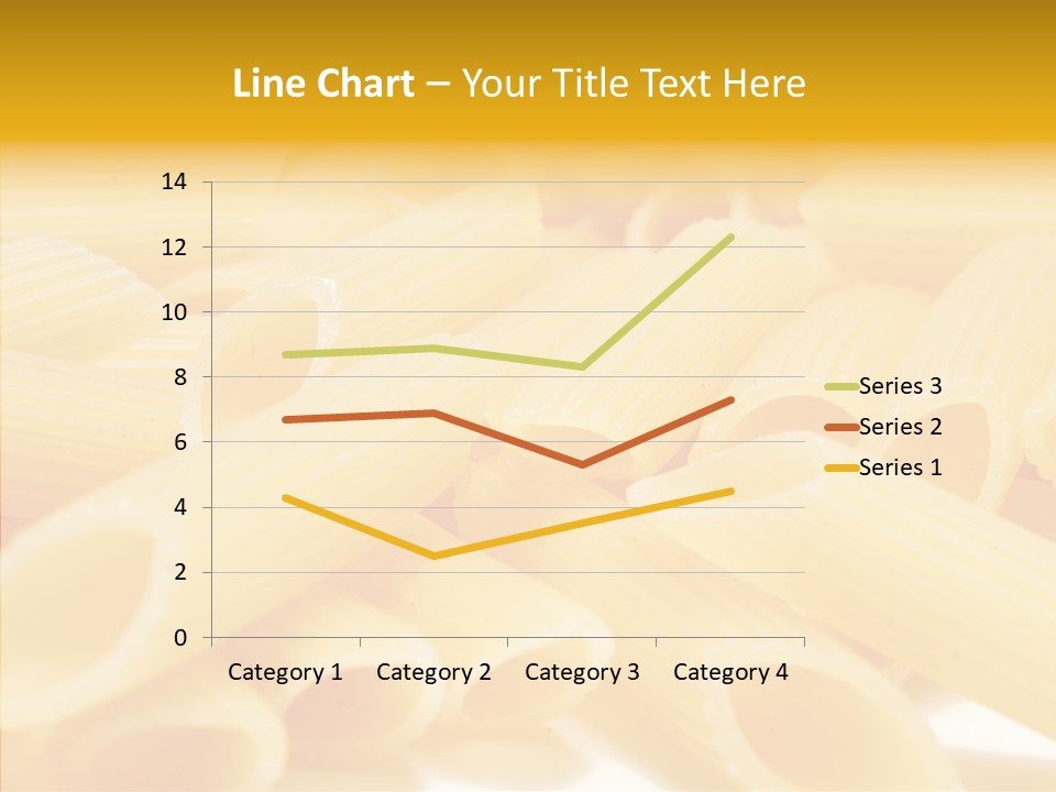 Uncooked Lunch Eat PowerPoint Template