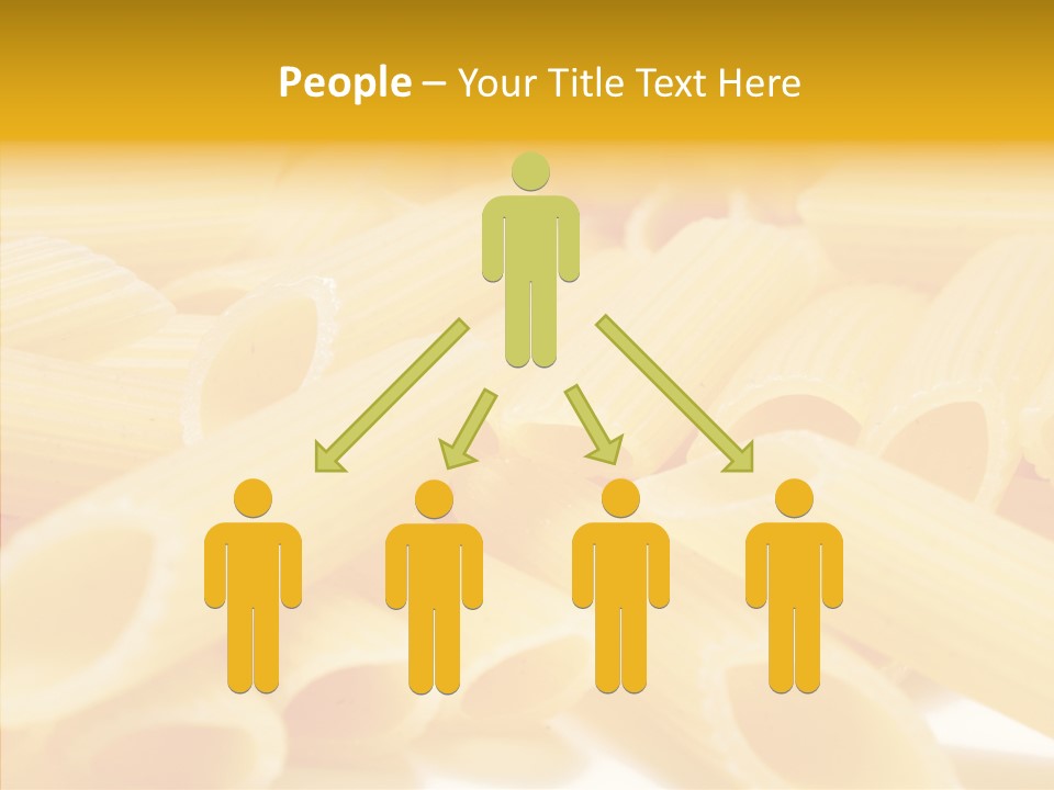 Uncooked Lunch Eat PowerPoint Template