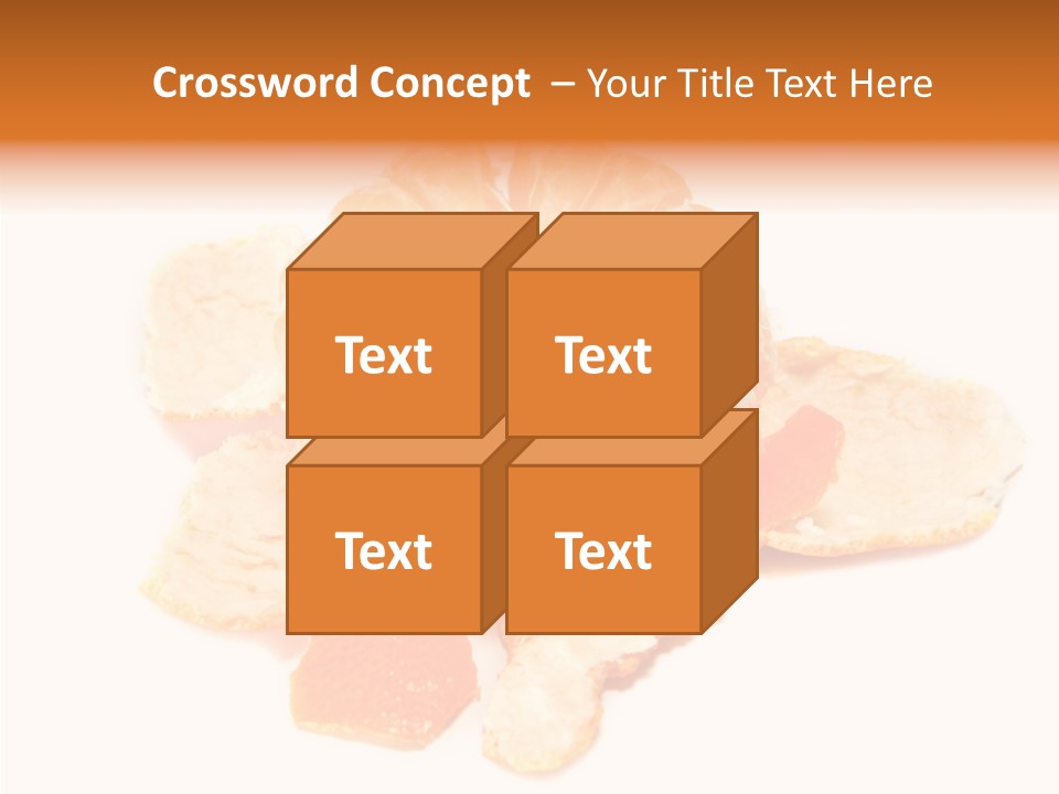 Orange Clementine Breakfast PowerPoint Template