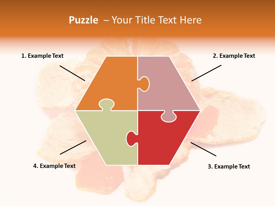 Orange Clementine Breakfast PowerPoint Template