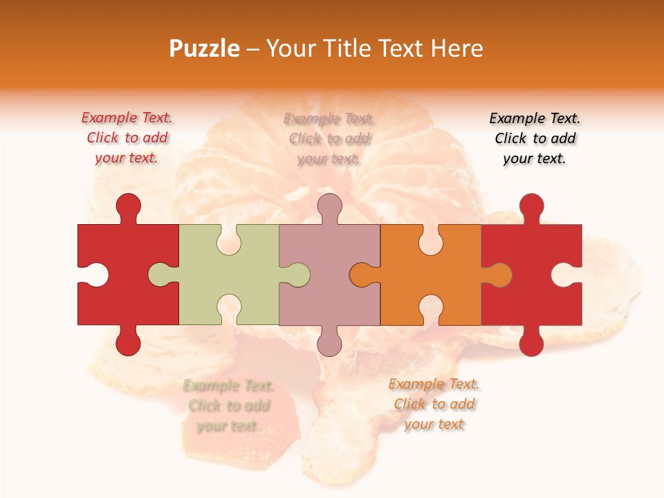 Orange Clementine Breakfast PowerPoint Template