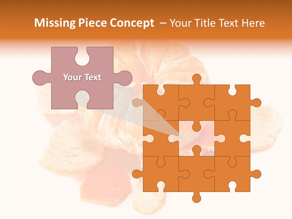 Orange Clementine Breakfast PowerPoint Template