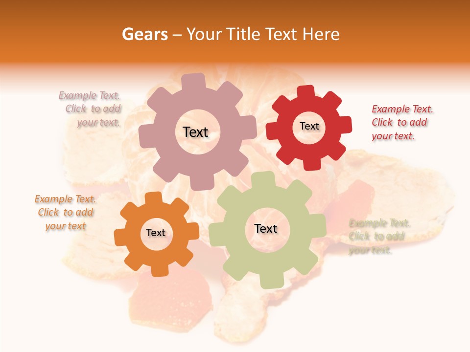 Orange Clementine Breakfast PowerPoint Template
