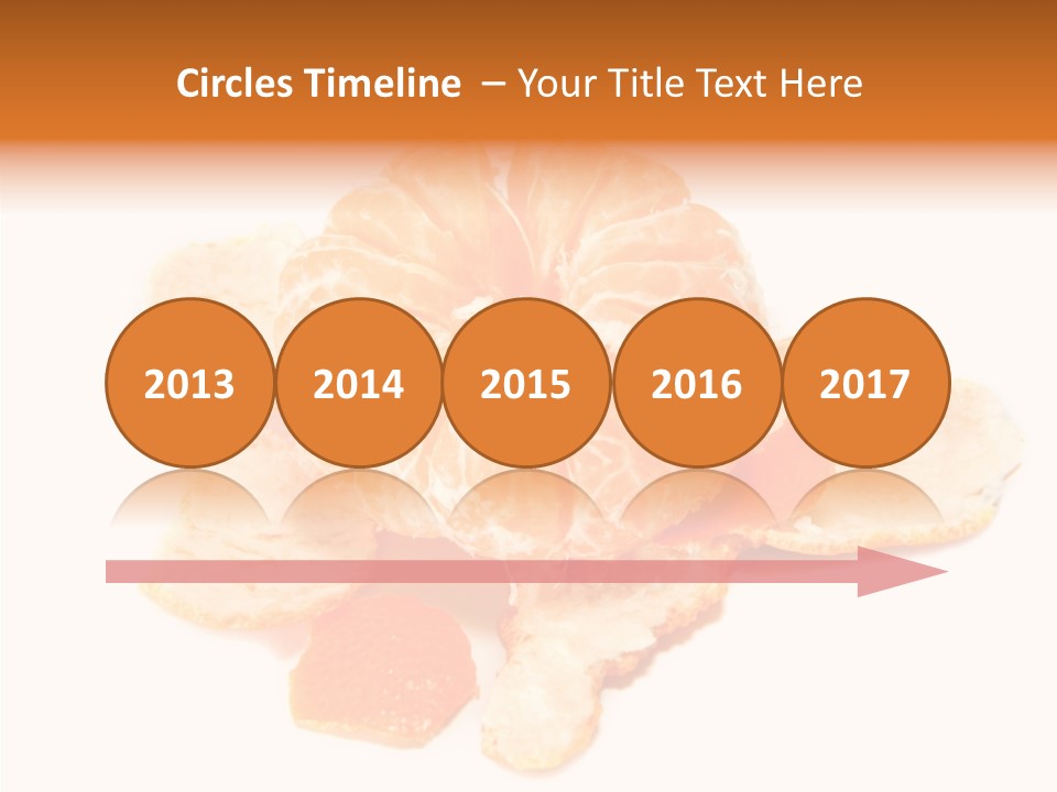 Orange Clementine Breakfast PowerPoint Template