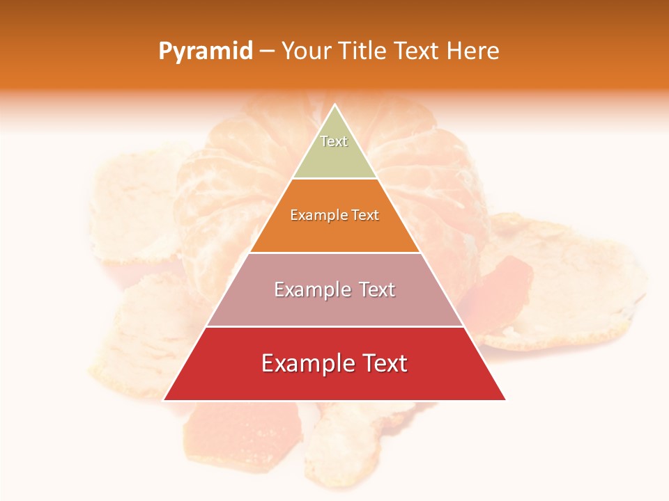 Orange Clementine Breakfast PowerPoint Template