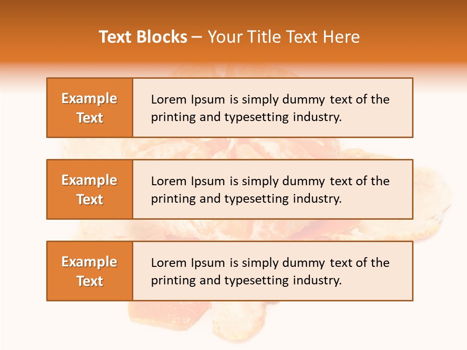 Orange Clementine Breakfast PowerPoint Template