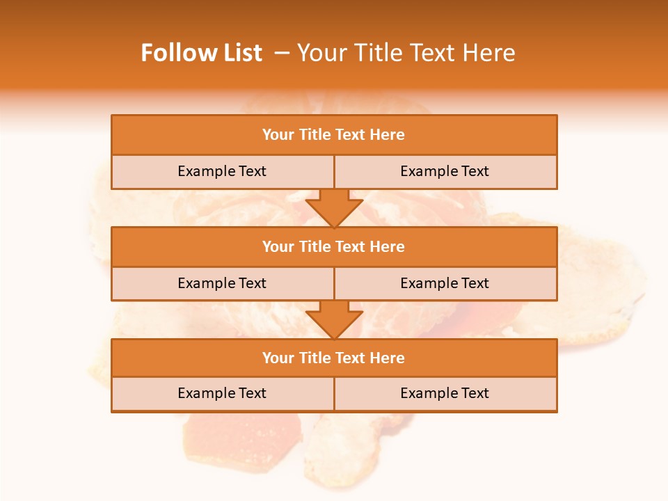 Orange Clementine Breakfast PowerPoint Template