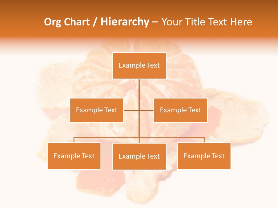 Orange Clementine Breakfast PowerPoint Template