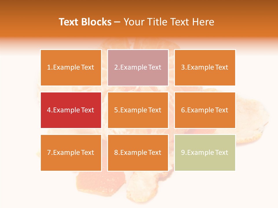 Orange Clementine Breakfast PowerPoint Template