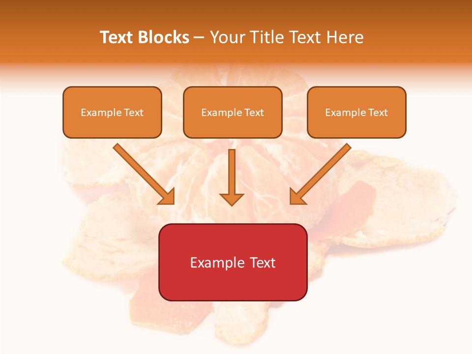 Orange Clementine Breakfast PowerPoint Template