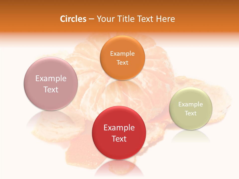 Orange Clementine Breakfast PowerPoint Template