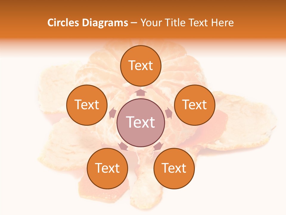 Orange Clementine Breakfast PowerPoint Template
