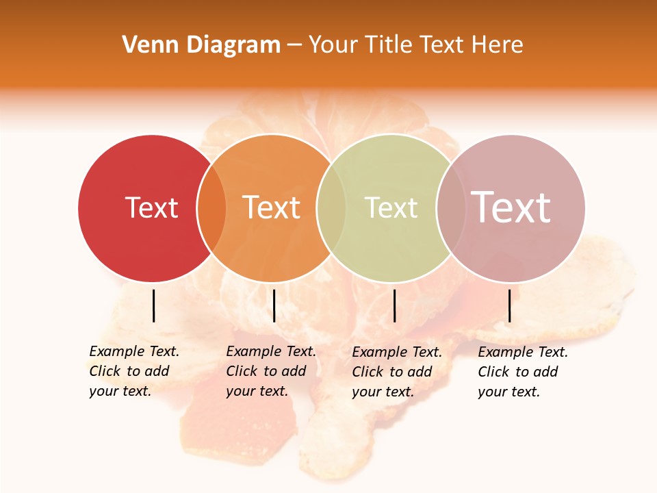 Orange Clementine Breakfast PowerPoint Template