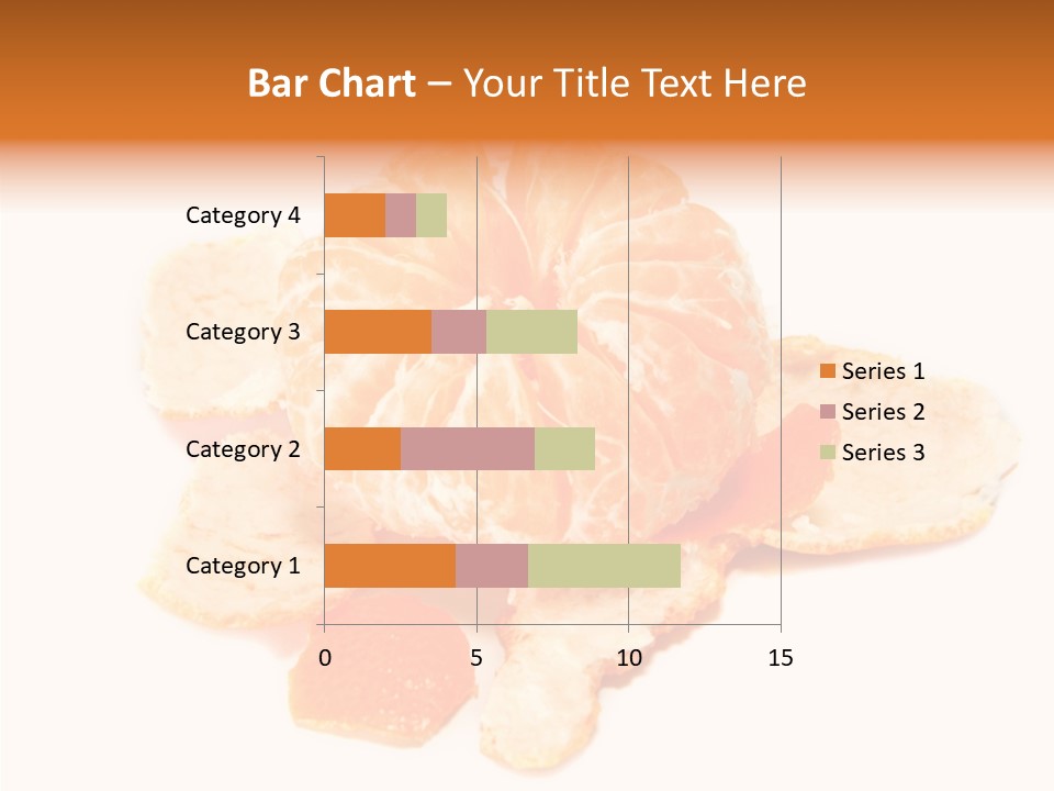 Orange Clementine Breakfast PowerPoint Template