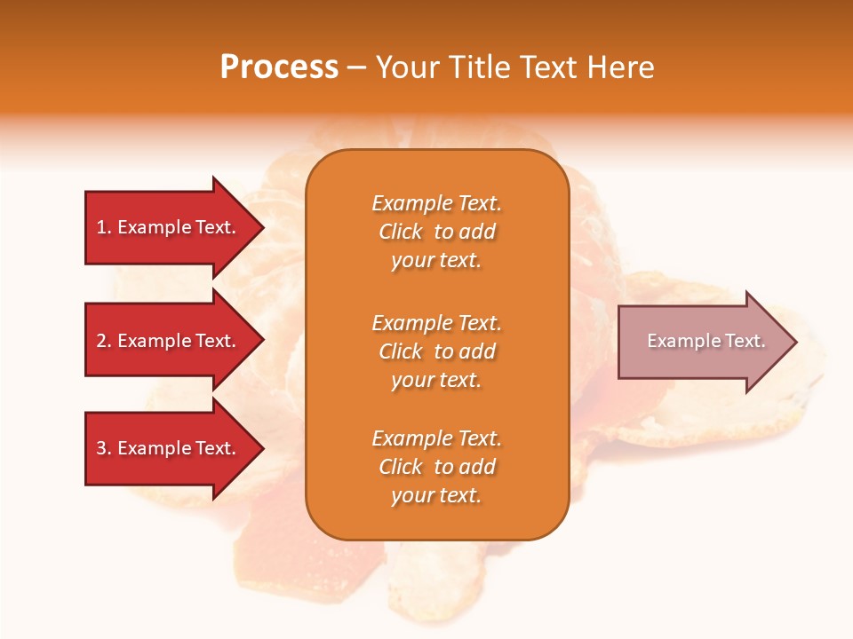Orange Clementine Breakfast PowerPoint Template