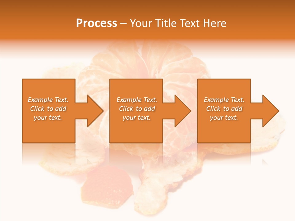 Orange Clementine Breakfast PowerPoint Template