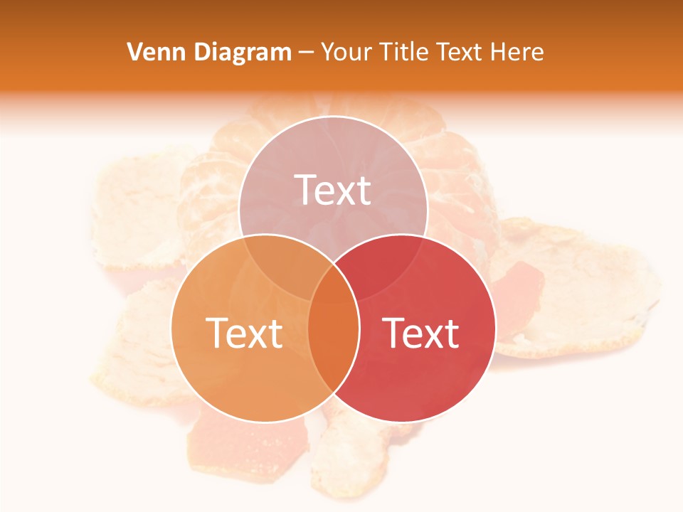 Orange Clementine Breakfast PowerPoint Template