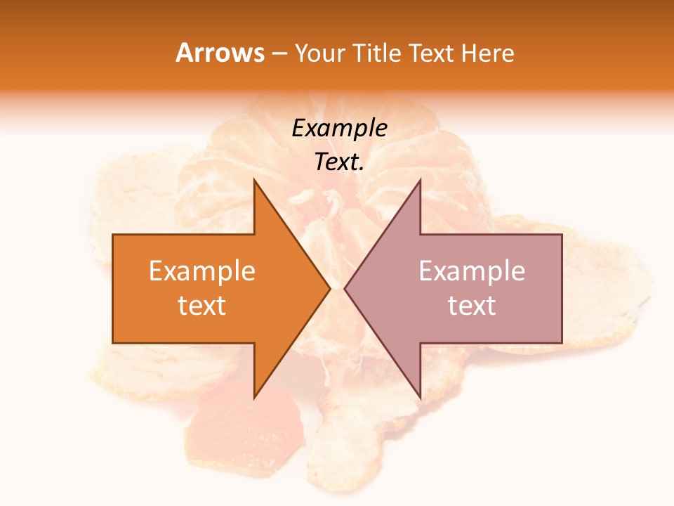 Orange Clementine Breakfast PowerPoint Template