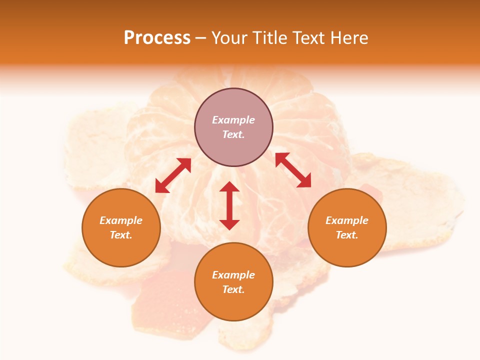 Orange Clementine Breakfast PowerPoint Template