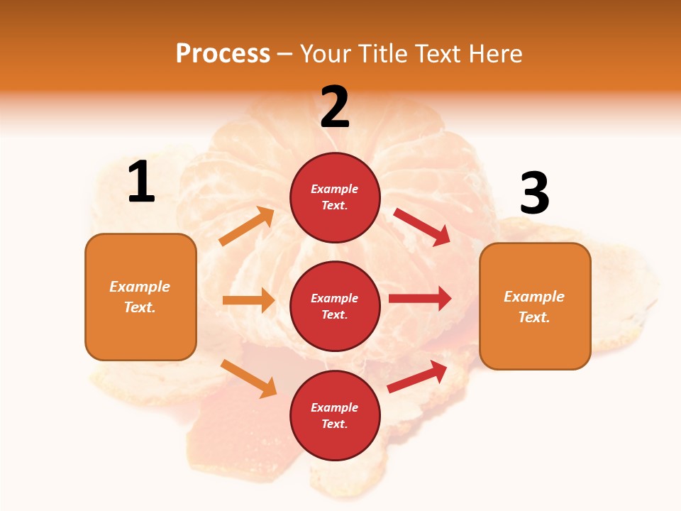 Orange Clementine Breakfast PowerPoint Template