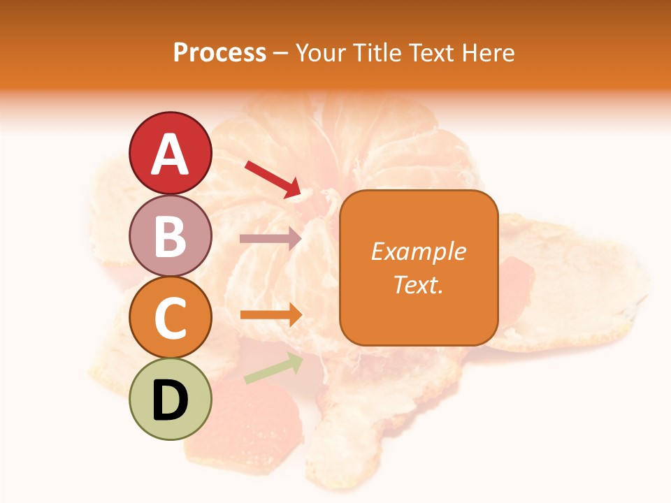 Orange Clementine Breakfast PowerPoint Template