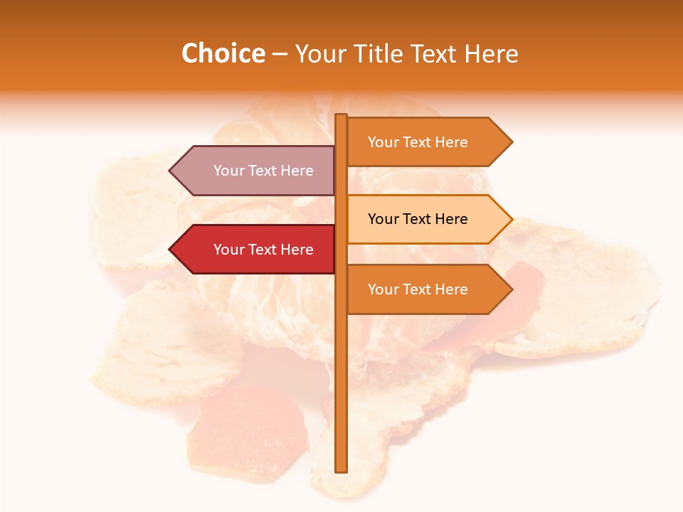 Orange Clementine Breakfast PowerPoint Template