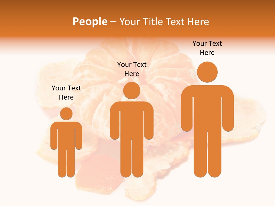 Orange Clementine Breakfast PowerPoint Template
