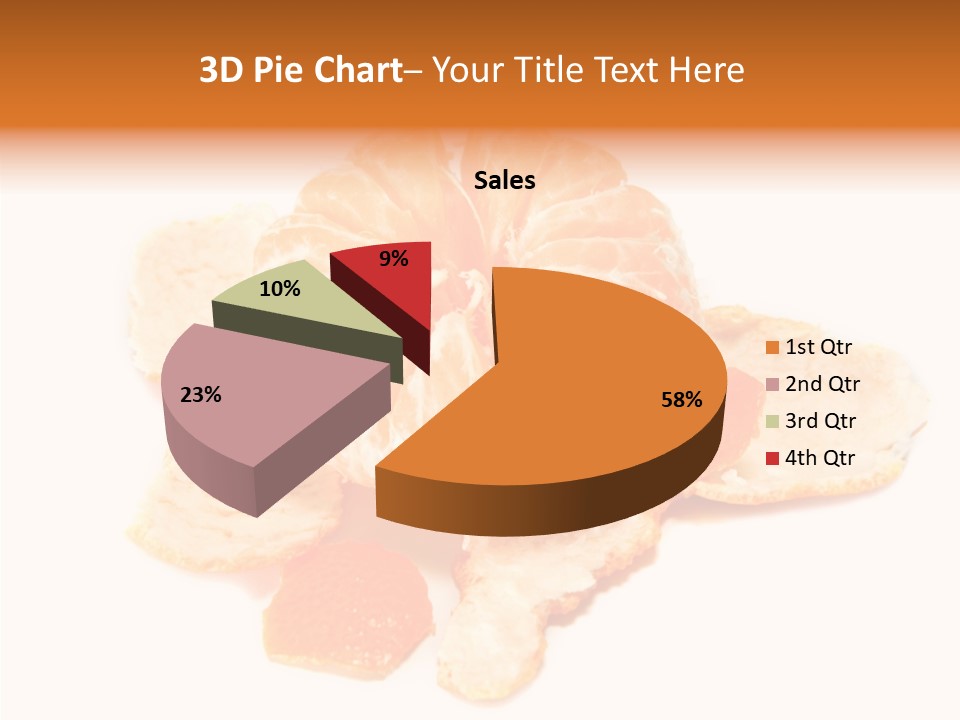 Orange Clementine Breakfast PowerPoint Template
