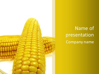 Corn Delicious Culture PowerPoint Template