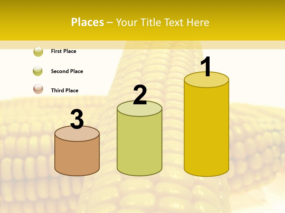 Corn Delicious Culture PowerPoint Template