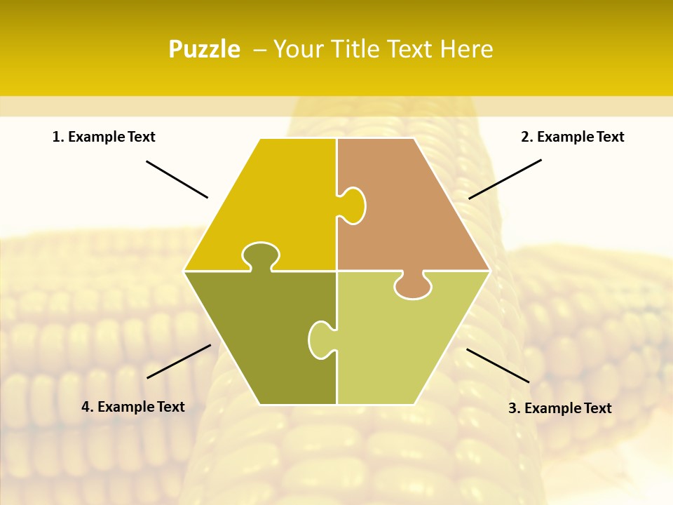 Corn Delicious Culture PowerPoint Template