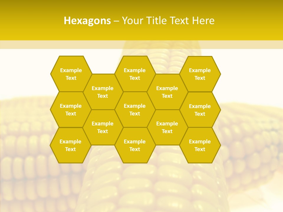 Corn Delicious Culture PowerPoint Template