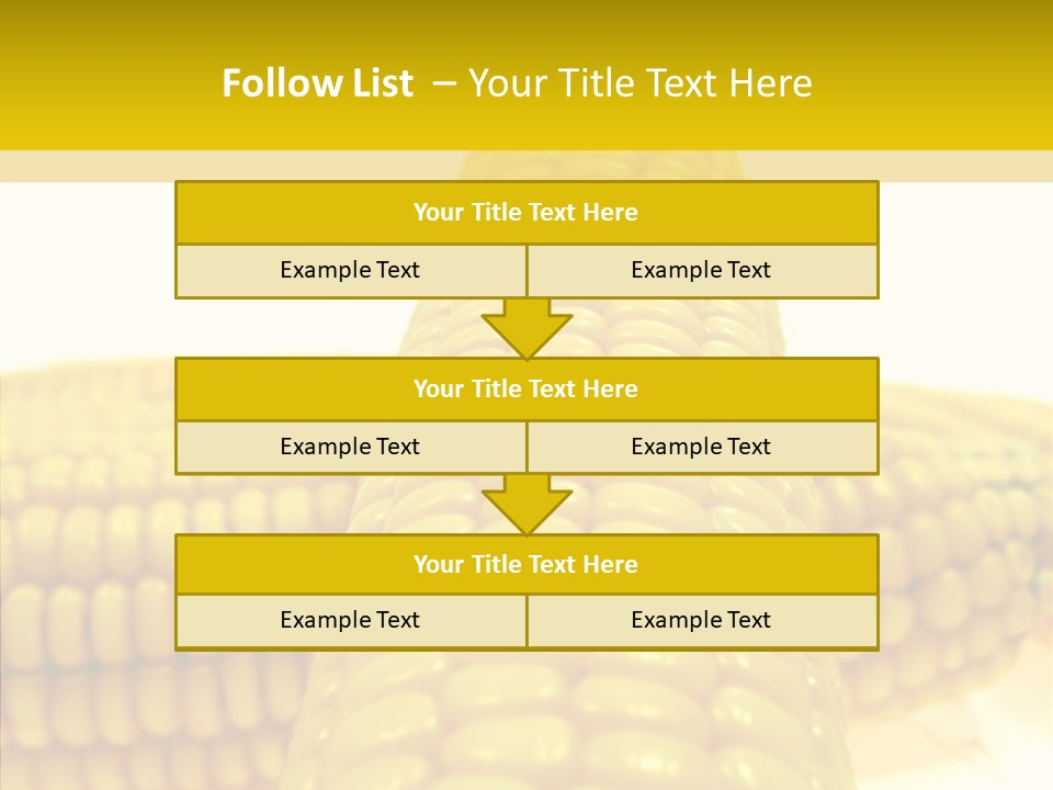 Corn Delicious Culture PowerPoint Template