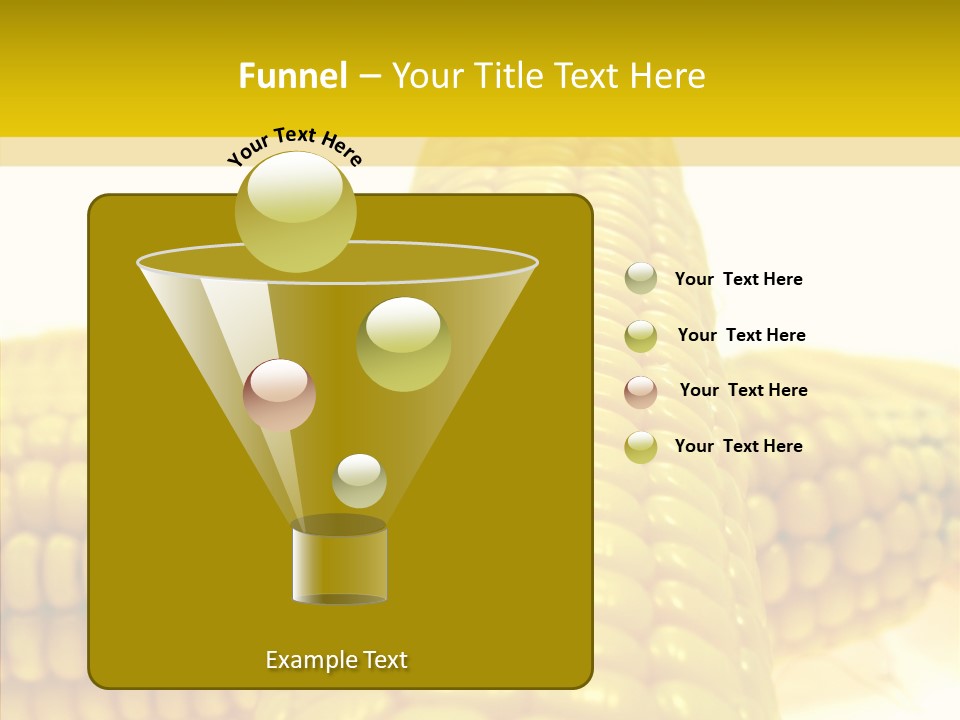 Corn Delicious Culture PowerPoint Template