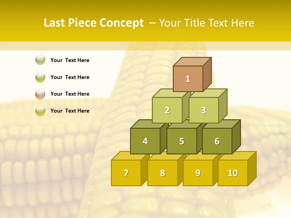 Corn Delicious Culture PowerPoint Template