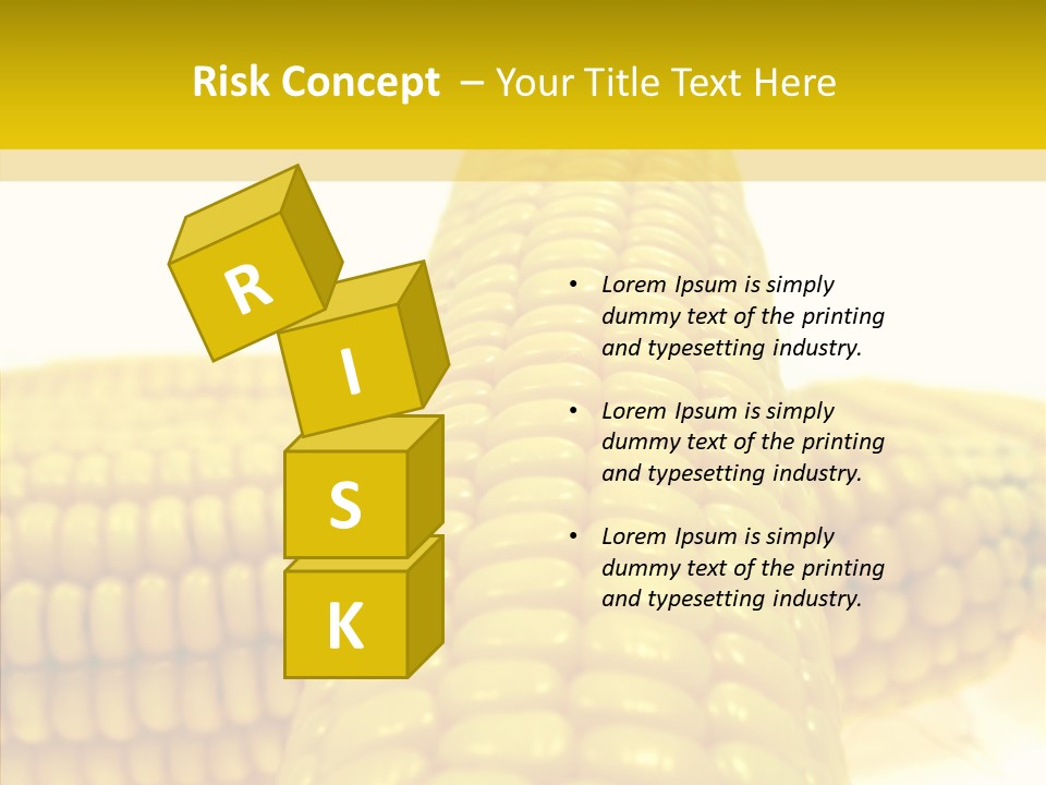 Corn Delicious Culture PowerPoint Template