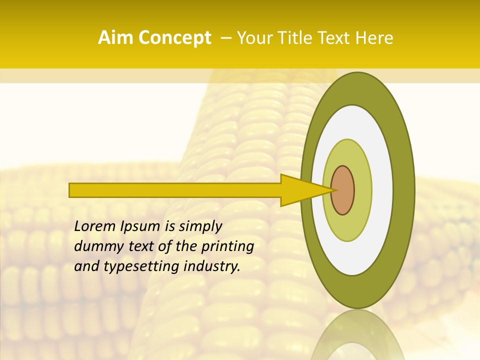 Corn Delicious Culture PowerPoint Template